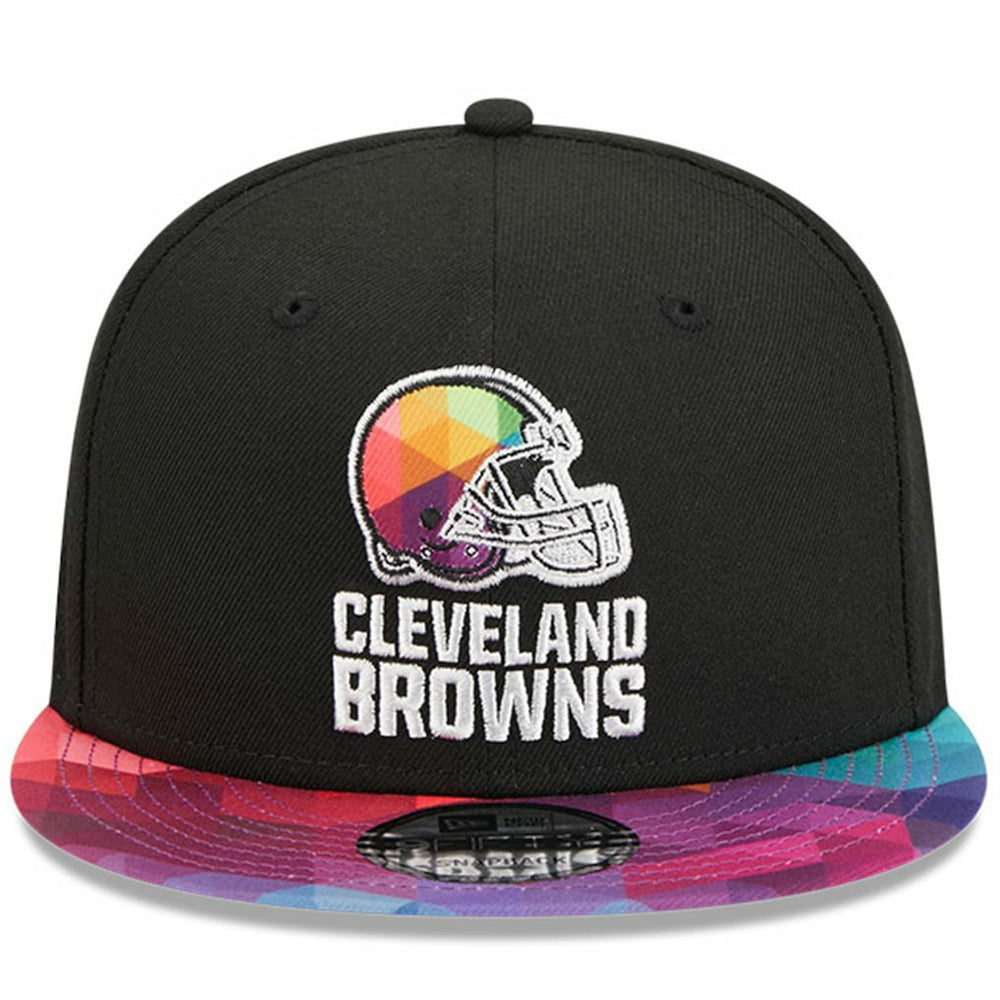 Cleveland Browns New Era 2023 NFL Crucial Catch 9FIFTY Snapback Hat Black