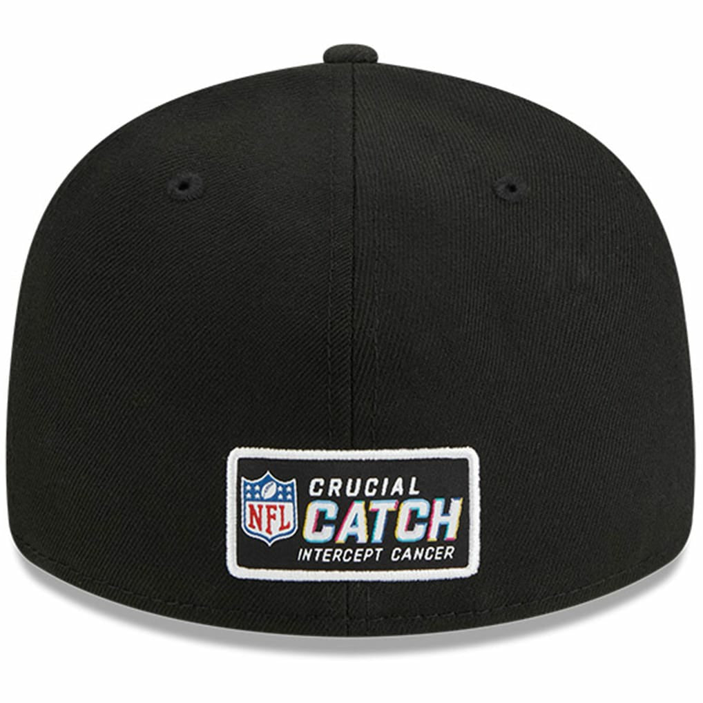 Cincinnati Bengals New Era 2023 NFL Crucial Catch Low Profile 59FIFTY Fitted Hat Black