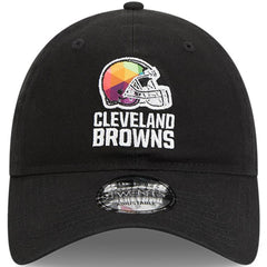 Cleveland Browns New Era 2023 NFL Crucial Catch 9TWENTY Adjustable Hat Black