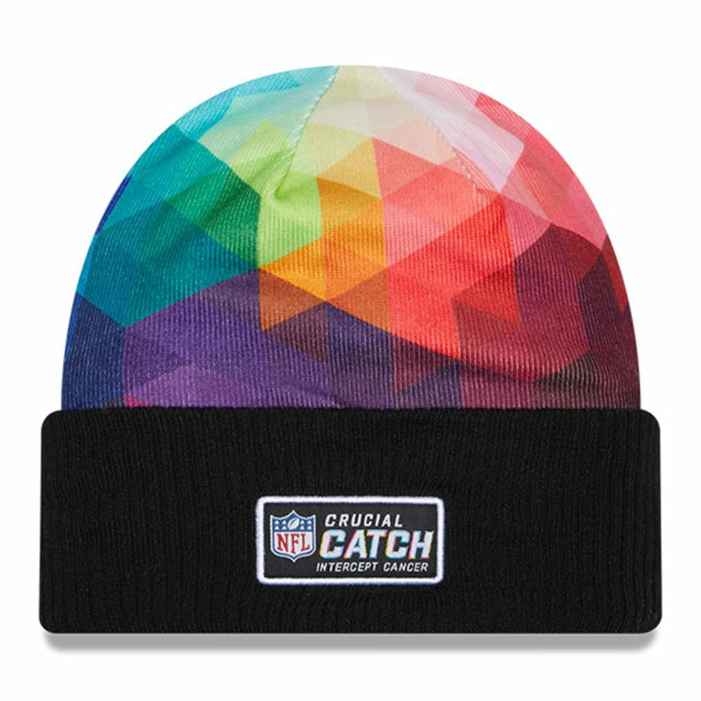 Chicago Bears New Era 2023 NFL Crucial Catch Cuffed Knit Hat Black