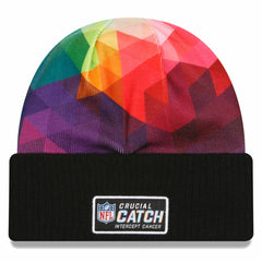 Green Bay Packers New Era 2023 NFL Crucial Catch Cuffed Knit Hat Black