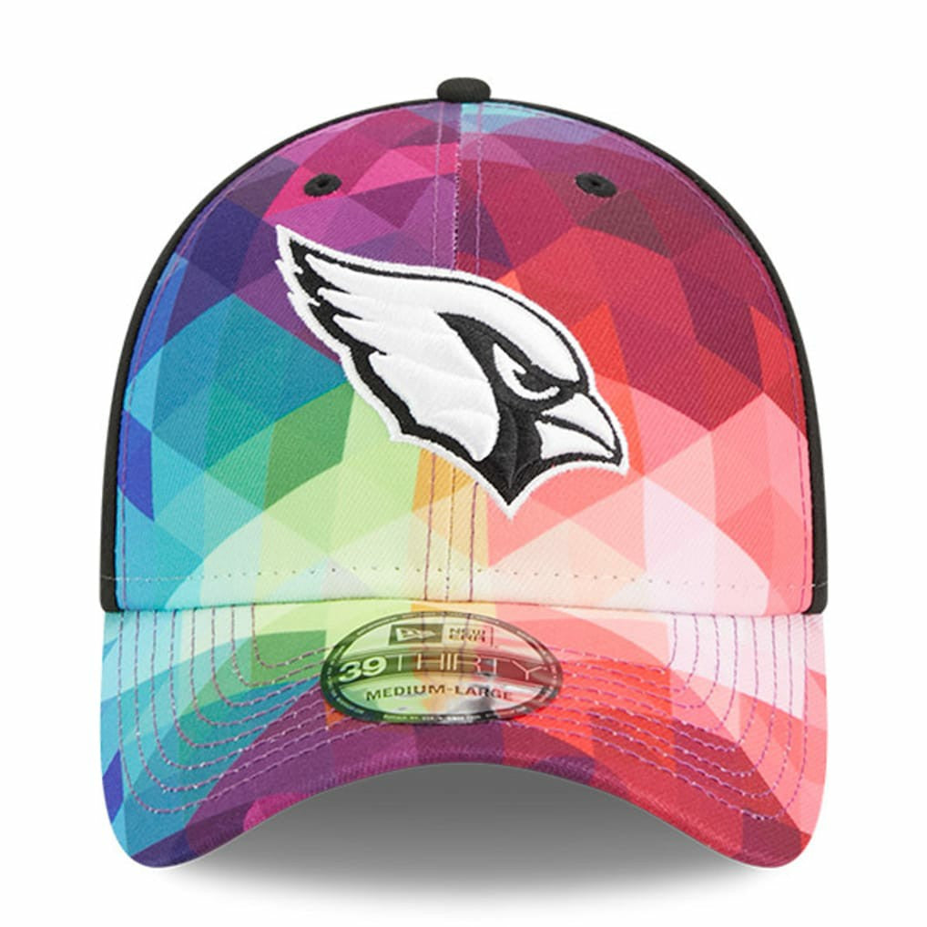 Arizona Cardinals New Era 2023 NFL Crucial Catch 39THIRTY Flex Hat Pink
