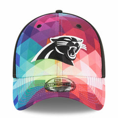 Carolina Panthers New Era 2023 NFL Crucial Catch 39THIRTY Flex Hat Pink