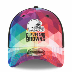 Cleveland Browns New Era 2023 NFL Crucial Catch 39THIRTY Flex Hat Pink