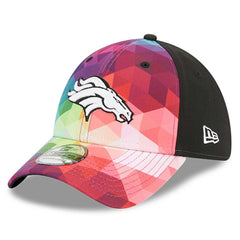 Denver Broncos New Era 2023 NFL Crucial Catch 39THIRTY Flex Hat Pink