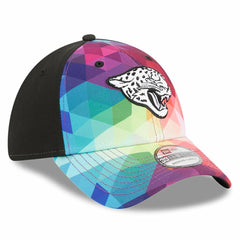Jacksonville Jaguars New Era 2023 NFL Crucial Catch 39THIRTY Flex Hat Pink