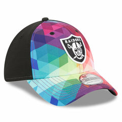 Las Vegas Raiders New Era 2023 NFL Crucial Catch 39THIRTY Flex Hat Pink