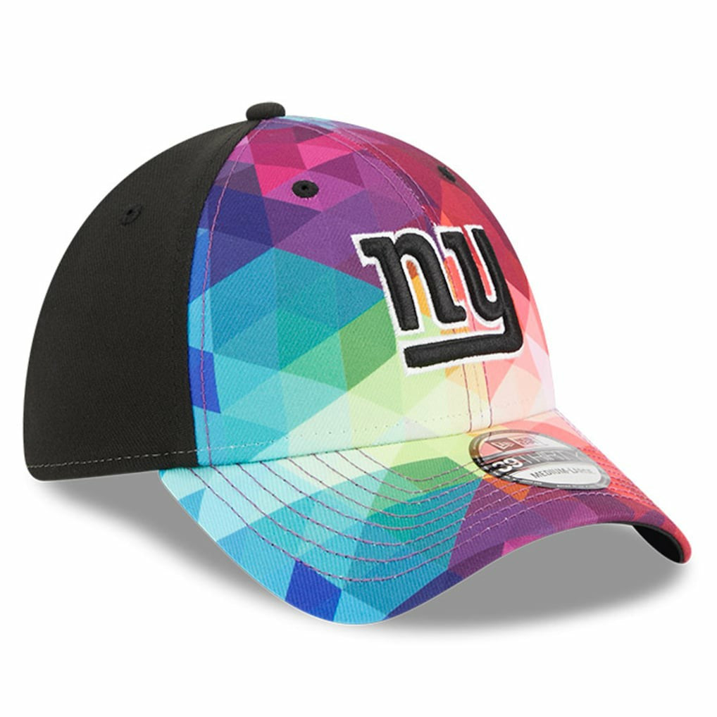 New York Giants New Era 2023 NFL Crucial Catch 39THIRTY Flex Hat Pink