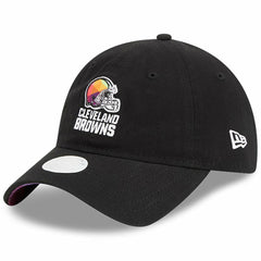 Cleveland Browns New Era Women's 2023 NFL Crucial Catch 9TWENTY Adjustable Hat Black