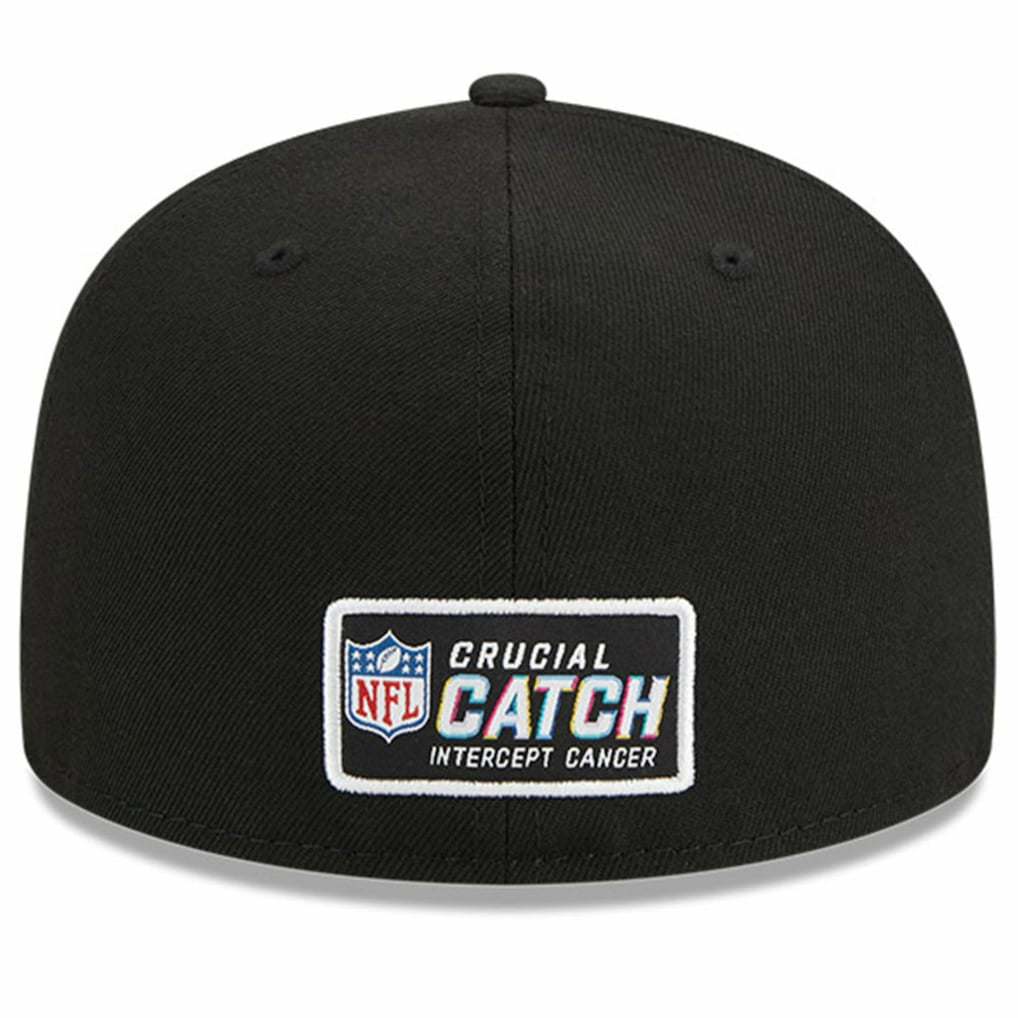 Cincinnati Bengals New Era 2023 NFL Crucial Catch 59FIFTY Fitted Hat Black