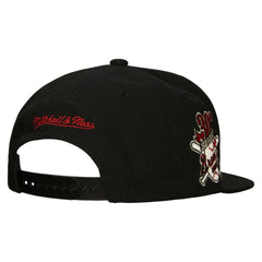Atlanta Braves Mitchell & Ness Cooperstown Collection True Classics Snapback Hat - Black - Mitchell & Ness on Sale