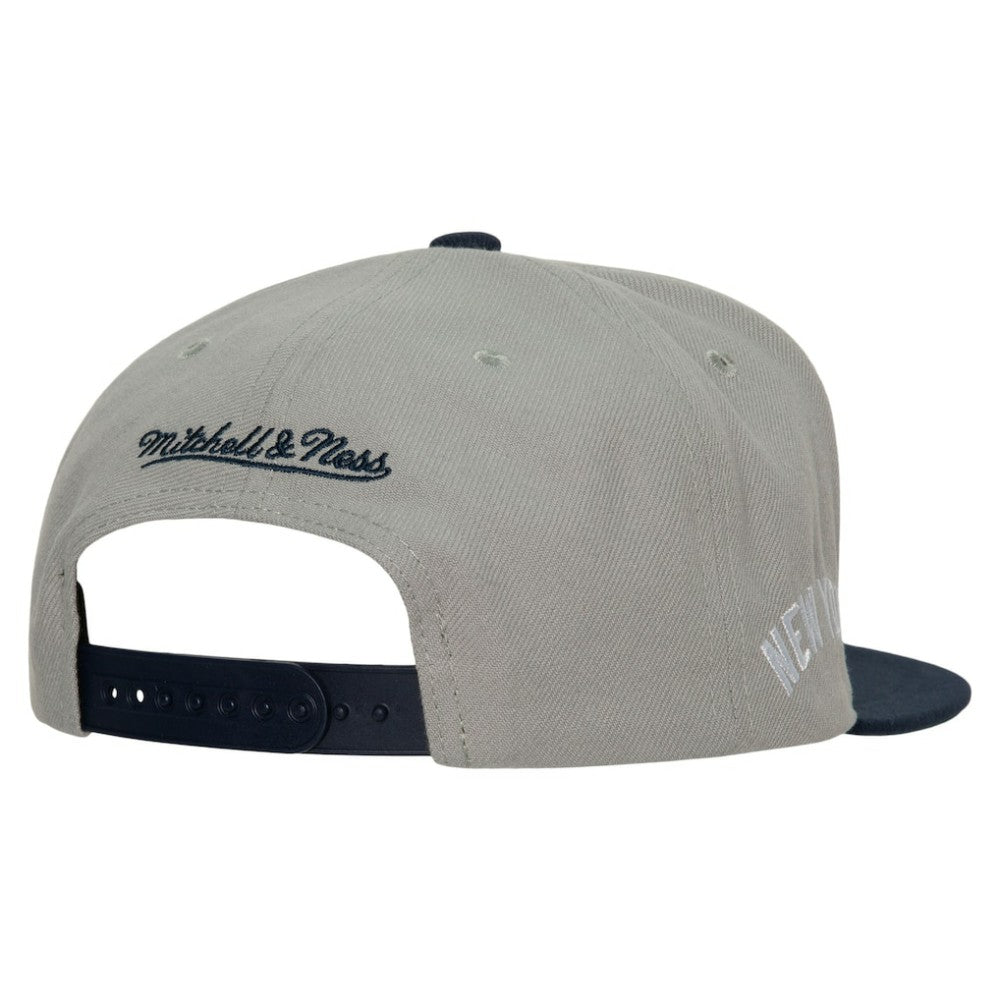 New York Yankees Mitchell & Ness Cooperstown Collection Away Snapback Hat - Gray - Mitchell & Ness Lifestyle