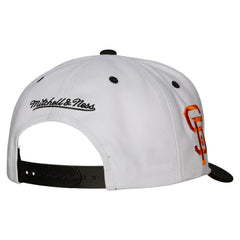 San Francisco Giants Mitchell & Ness Cooperstown Collection Pro Crown Snapback Hat - White - Mitchell & Ness Sale