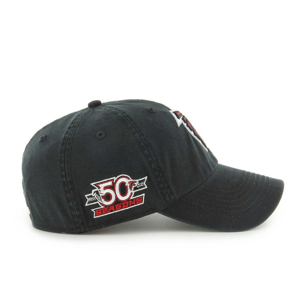 47 brand Atlanta Falcons '47 Sure Shot Franchise Fitted Hat Black