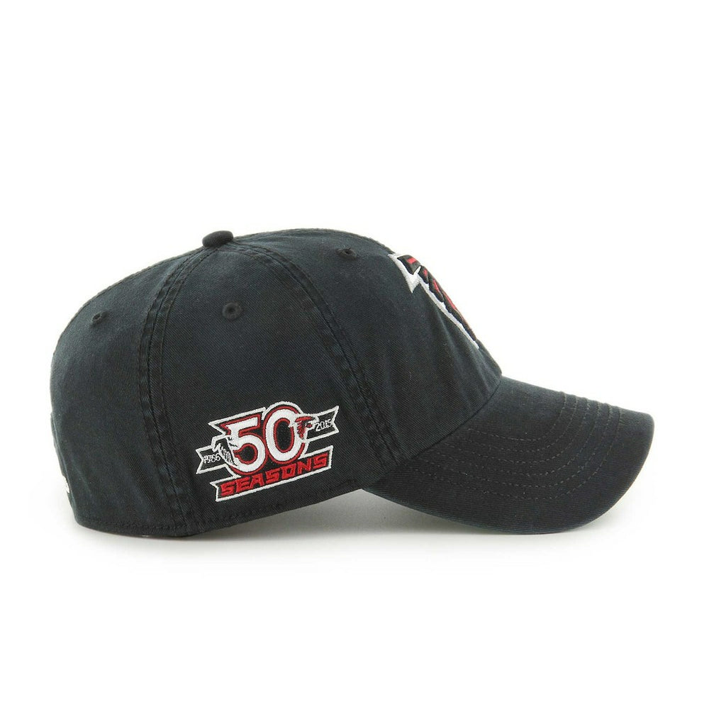 47 brand Atlanta Falcons '47 Sure Shot Franchise Fitted Hat Black