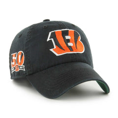 47 brand Cincinnati Bengals '47 Sure Shot Franchise Fitted Hat Black
