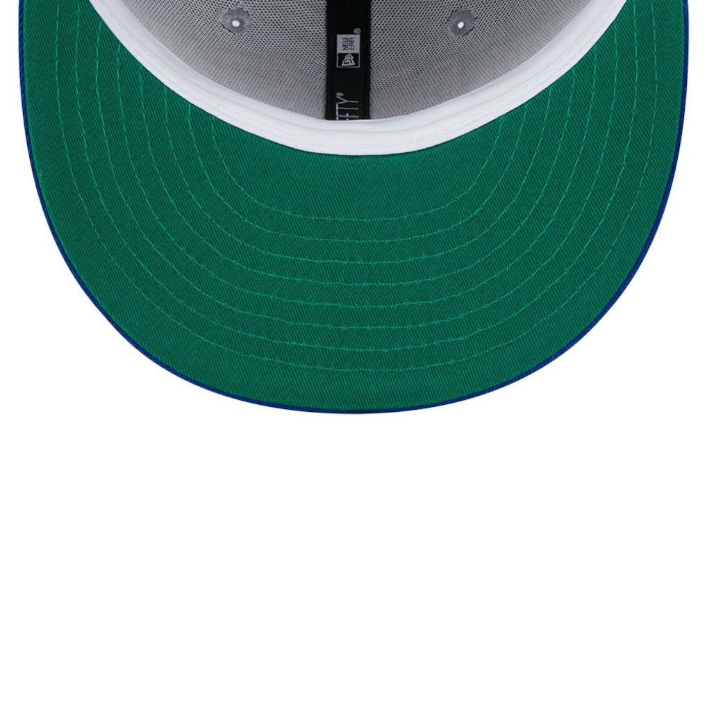 Golden State Warriors Tip-Off Two-Tone 9FIFTY Snapback Hat for sale Gray/Royal | New Era