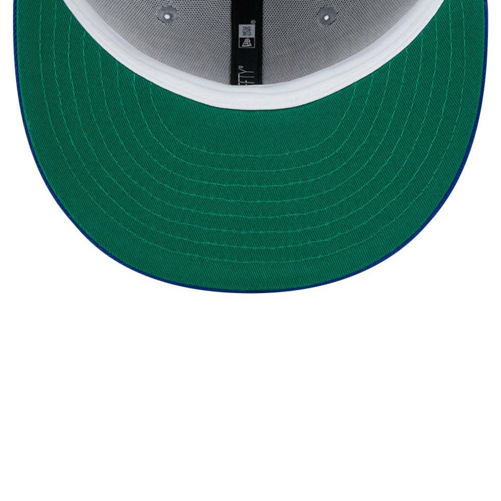 Golden State Warriors Tip-Off Two-Tone 9FIFTY Snapback Hat for sale Gray/Royal | New Era