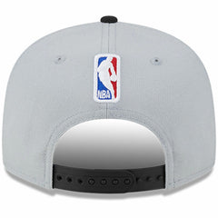 Utah Jazz Tip-Off Two-Tone 9FIFTY Snapback Hat Gray/Black | New Era Near Me