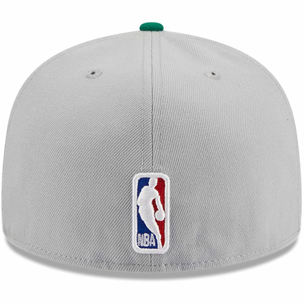 Boston Celtics Tip-Off Two-Tone 59FIFTY Fitted Hat Gray/Kelly Green | New Era Near Me