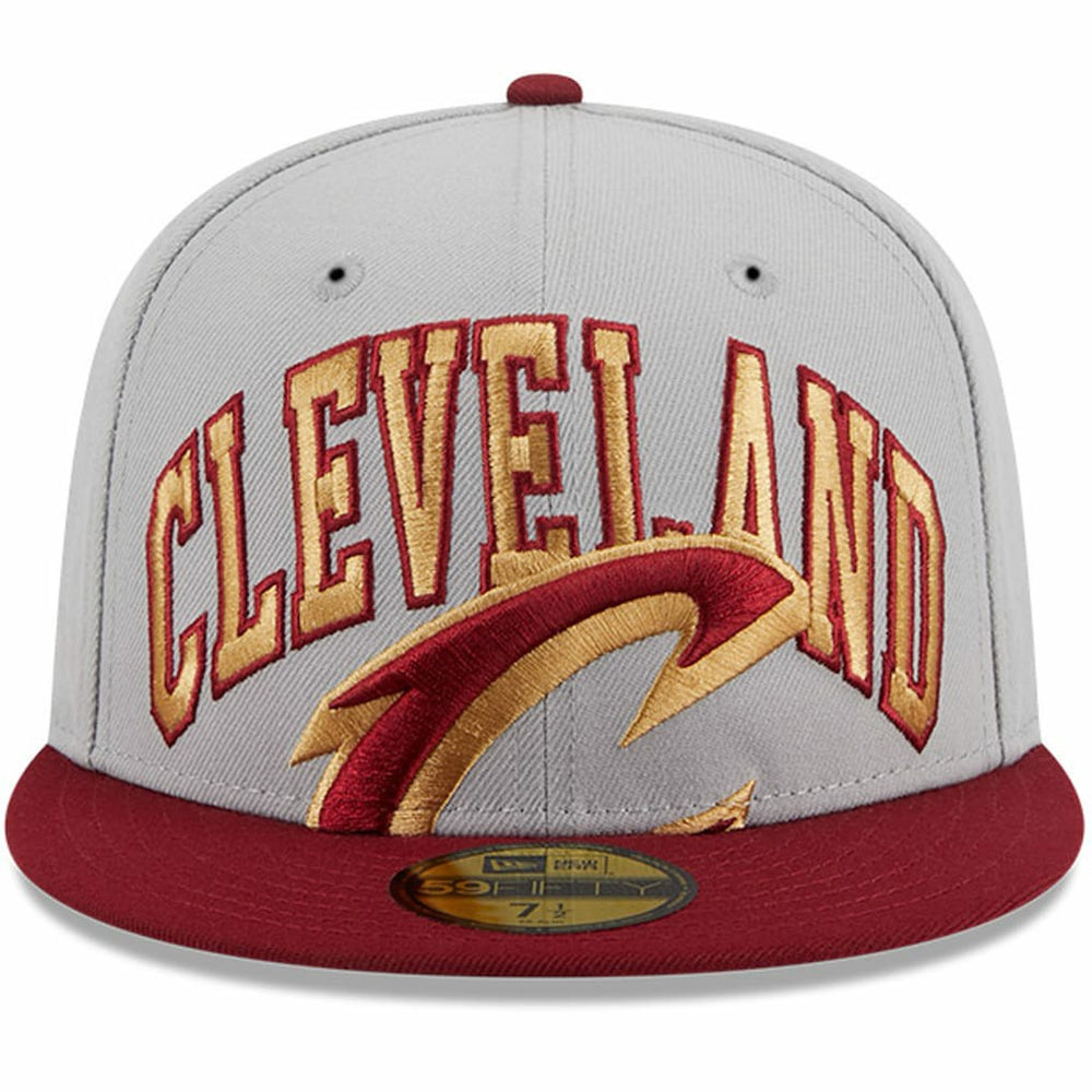 Cleveland Cavaliers Tip-Off Two-Tone 59FIFTY Fitted Hat for sale Gray/Wine | New Era online