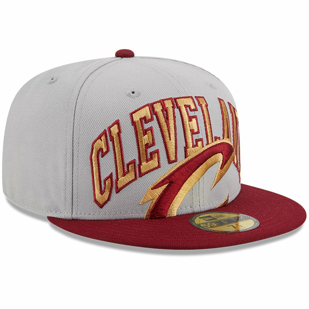 Cleveland Cavaliers Tip-Off Two-Tone 59FIFTY Fitted Hat for sale Gray/Wine | New Era online