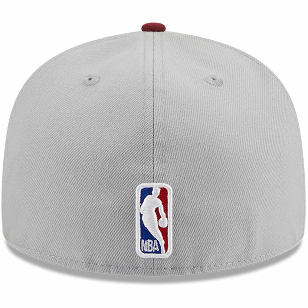 Cleveland Cavaliers Tip-Off Two-Tone 59FIFTY Fitted Hat for sale Gray/Wine | New Era online