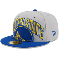 Golden State Warriors Tip-Off Two-Tone 59FIFTY Fitted Hat for sale Gray/Royal | New Era outlet