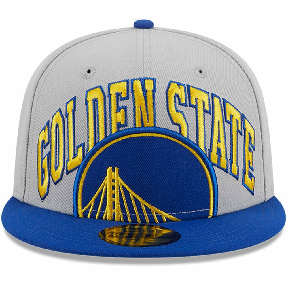 Golden State Warriors Tip-Off Two-Tone 59FIFTY Fitted Hat for sale Gray/Royal | New Era outlet