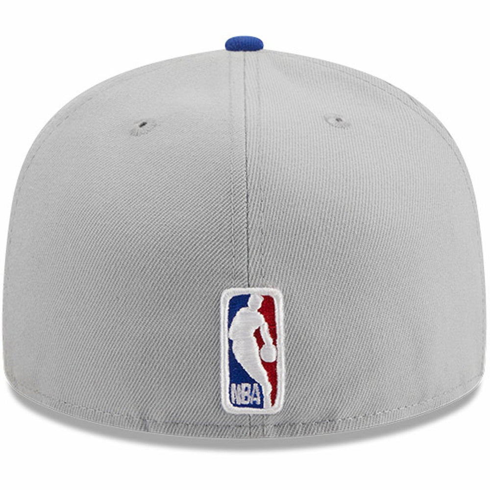 New York Knicks Tip-Off Two-Tone 59FIFTY Fitted Hat Gray/Blue | New Era online