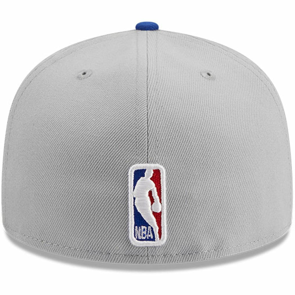 Philadelphia 76ers Tip-Off Two-Tone 59FIFTY Fitted Hat Gray/Royal | New Era US