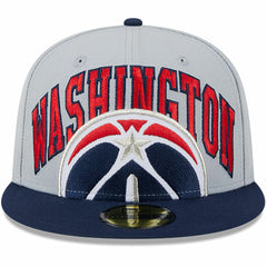 Washington Wizards Tip-Off Two-Tone 59FIFTY Fitted Hat Gray/Navy | New Era Lifestyle