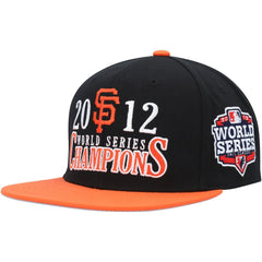 San Francisco Giants Mitchell & Ness World Series Champs Snapback Hat - Black - Mitchell & Ness Online