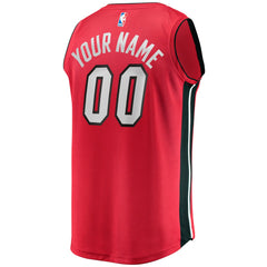 Miami Heat Fast Break Custom Jersey Red Statement Edition | Fanatics Near Me