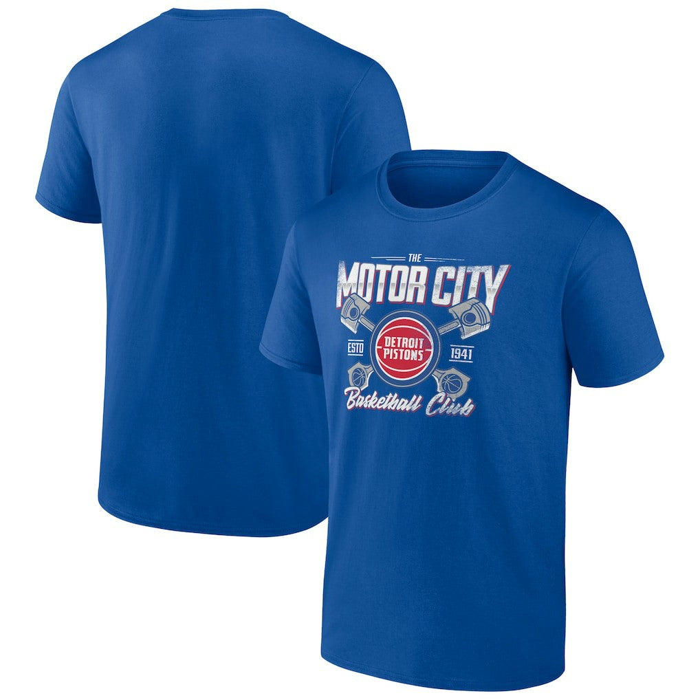 Detroit Pistons Team Pride T-Shirt Blue