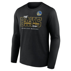 Golden State Warriors Team Pride Long Sleeve T-Shirt Black