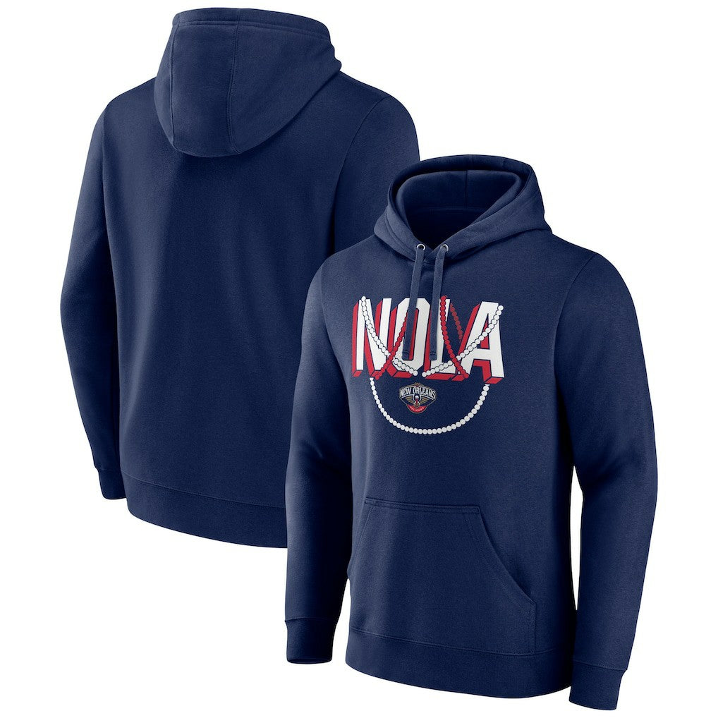 New Orleans Pelicans Team Pride Pullover Hoodie Navy