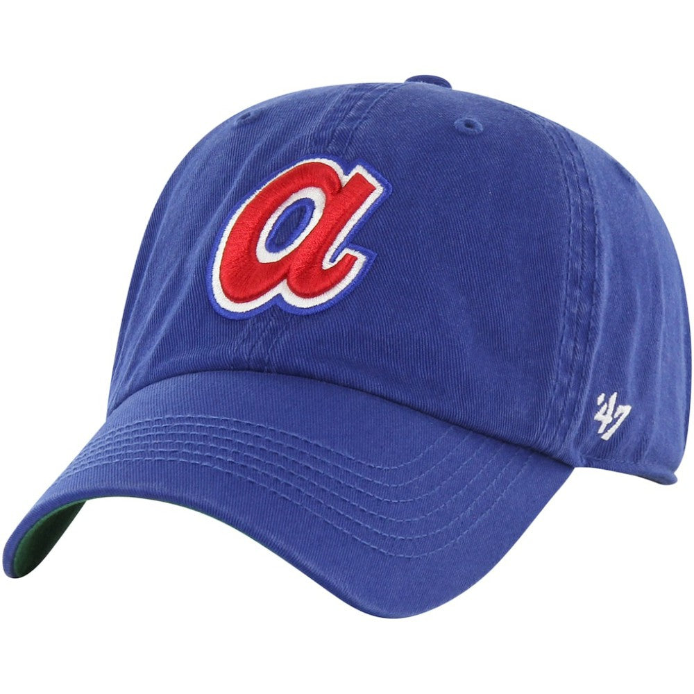 Atlanta Braves '47 Sure Shot Classic Franchise Fitted Hat - Royal - 47 brand on Sale