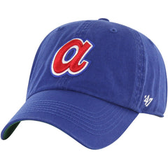 Atlanta Braves '47 Sure Shot Classic Franchise Fitted Hat - Royal - 47 brand on Sale