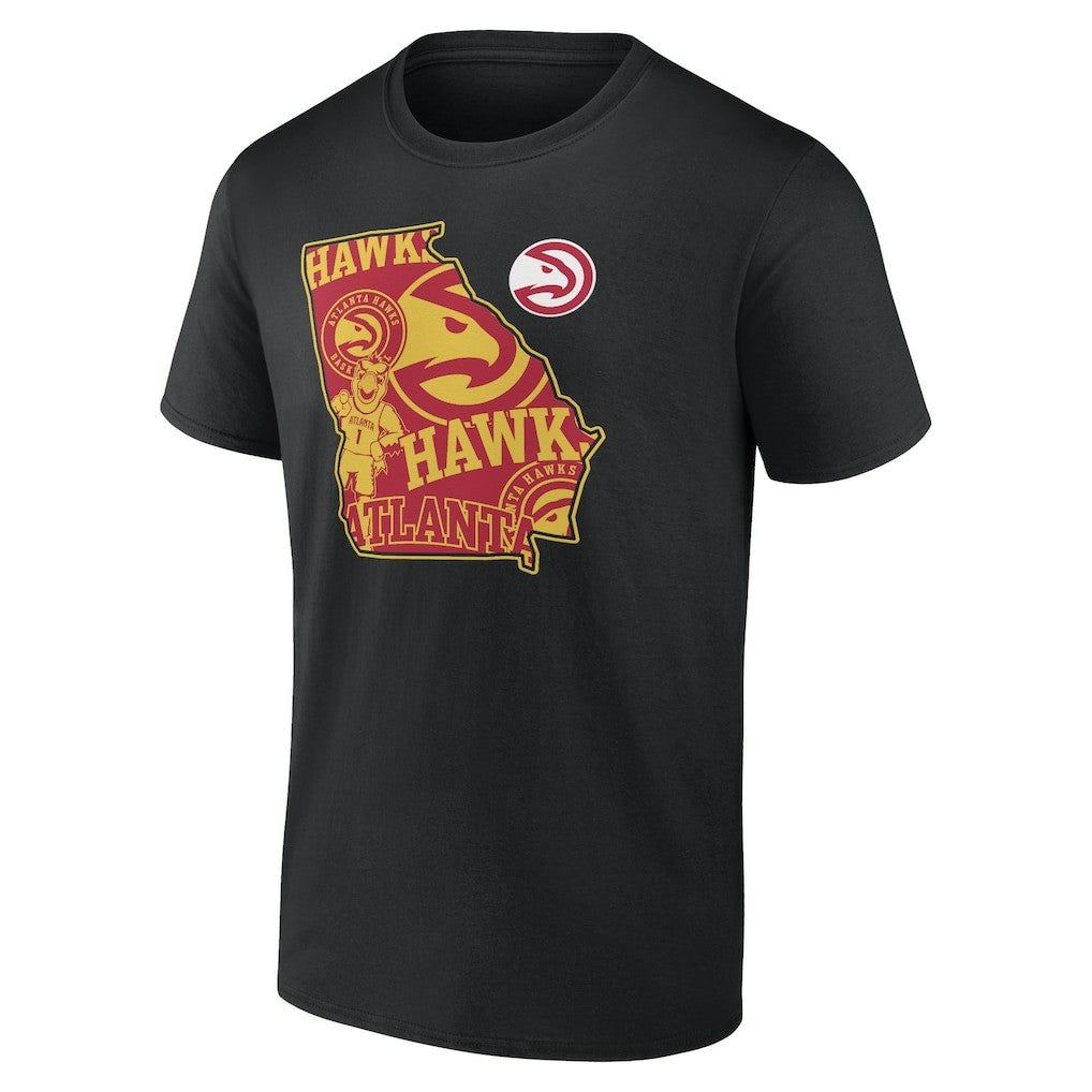 Atlanta Hawks Announcer T-Shirt Black