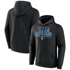 Dallas Mavericks Announcer Pullover Hoodie Black