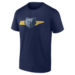 Memphis Grizzlies Announcer T-Shirt Navy