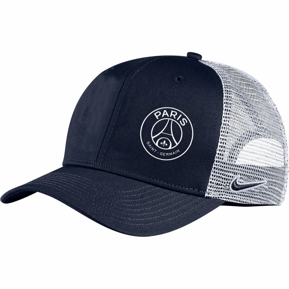 Paris Saint-Germain Classic99 Trucker Snapback Hat Navy - Nike cheap