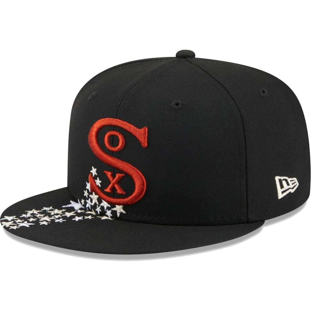 Chicago White Sox New Era  Meteor 59FIFTY Fitted Hat - Black - New Era Online