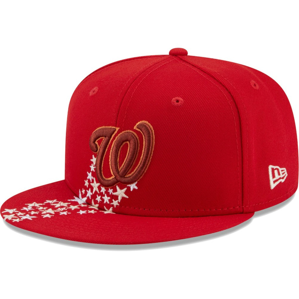 Washington Nationals New Era  Meteor 59FIFTY Fitted Hat - Red - New Era on Sale