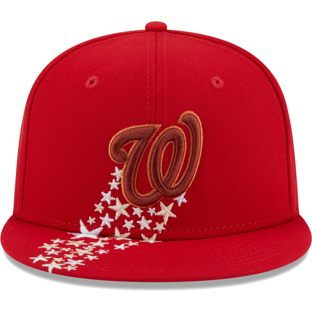 Washington Nationals New Era  Meteor 59FIFTY Fitted Hat - Red - New Era on Sale