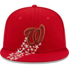 Washington Nationals New Era  Meteor 59FIFTY Fitted Hat - Red - New Era on Sale