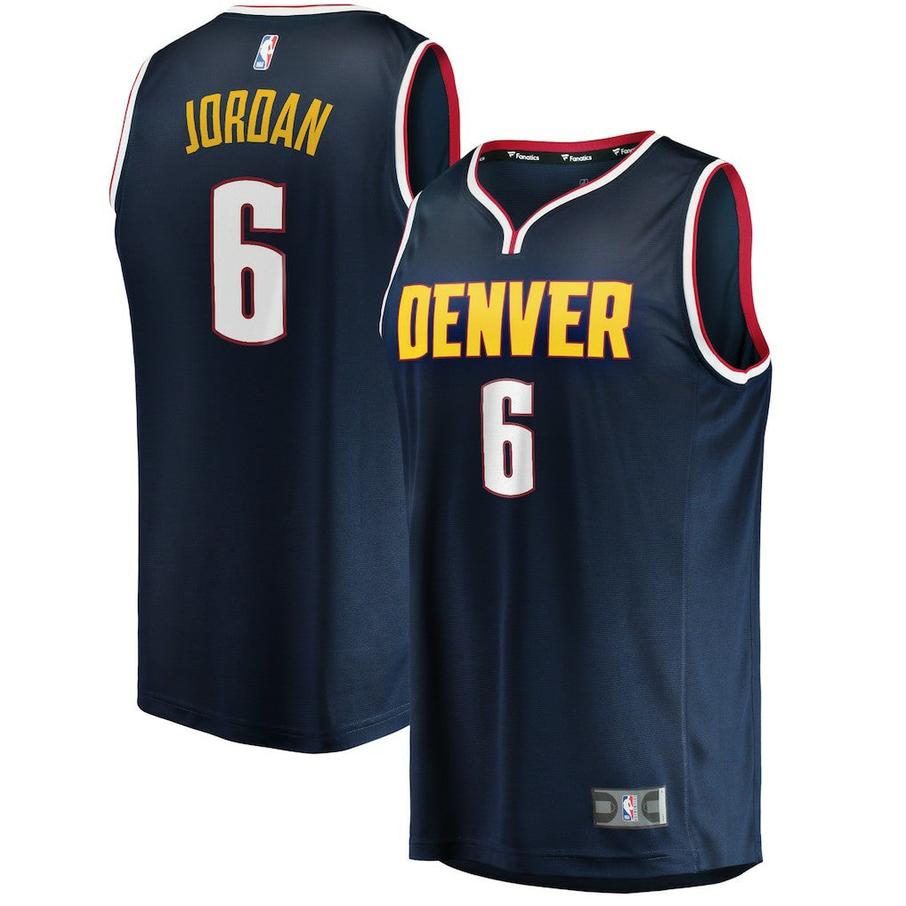 DeAndre Jordan Denver Nuggets Youth Fast Break Player Jersey for sale Icon Editi- Navy | Fanatics for sale