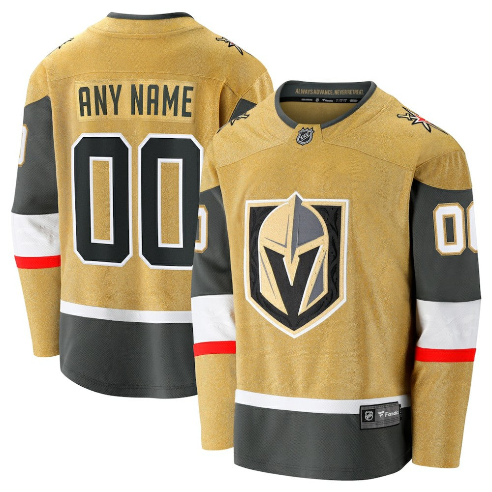 Vegas Golden Knights Fanatics Home Breakaway Custom Jersey - - NHL 200029975