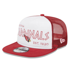 Arizona Cardinals New Era Banger 9FIFTY Trucker Snapback Hat White/Cardinal
